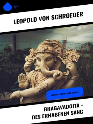 cover image of Bhagavadgita--Des Erhabenen Sang